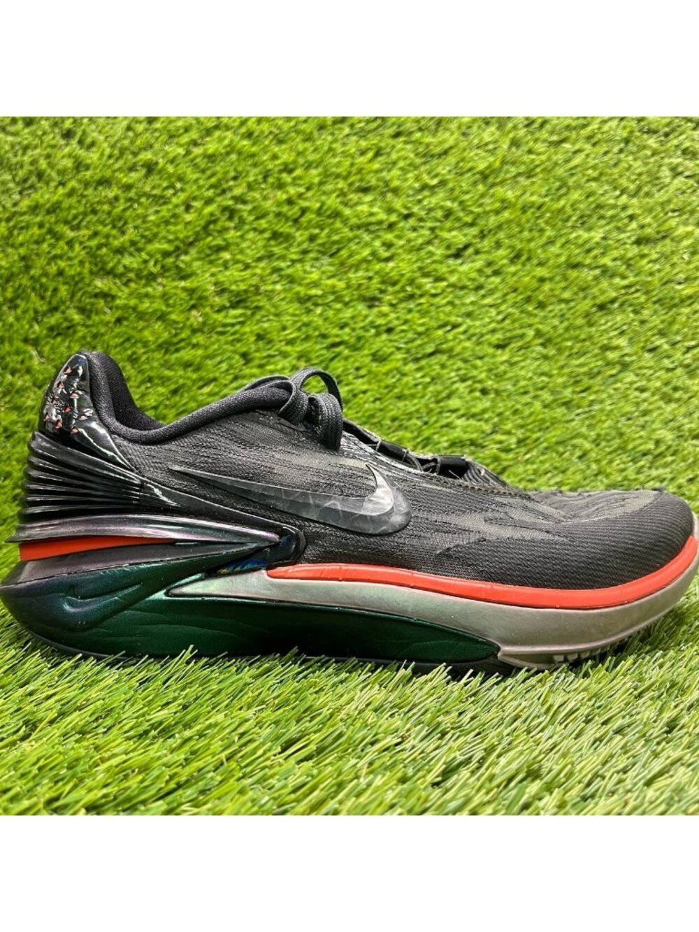 Nike Air Zoom GT CUT 2 GTE Mens Size 7 Black Athletic Running Shoes Sneakers
